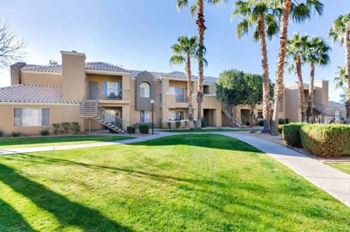 Exterior and lush landscaping